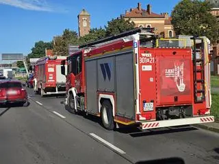 Nagłe hamowanie autobusu w Krakowie