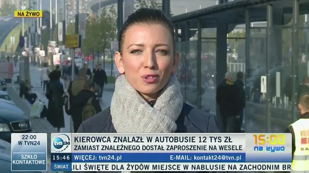 Kierowca autobusu znalazł kopertę z pieniędzmi i napisem na wesele