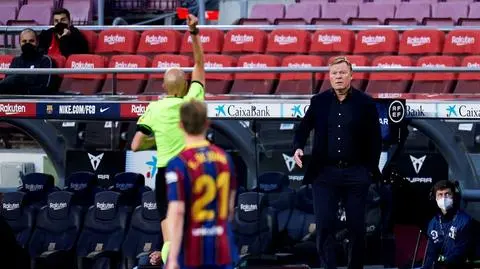 Koeman sobie nagrabił. Nie poprowadzi Barcelony w hicie