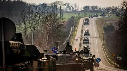 Żołnierze i wozy bojowe przejadą przez Polskę