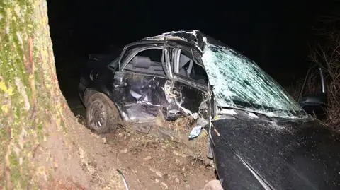 W wypadku zginął 20-letni kierowca