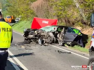 Śmiertelny wypadek w Będzieszynie
