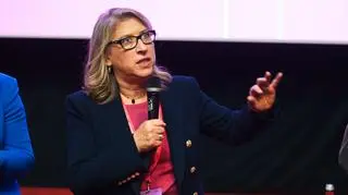 Lauren Greenfield podczas spotkania z warszawską publicznością