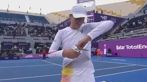 Pośpiech Świątek, nożyczki poszły w ruch