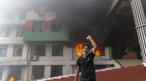 Nepal. Protestujący starli się z policją (8 września)