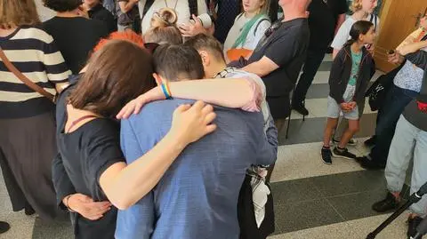 Aktywiści przed ogłoszeniem wyroku