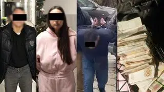 W aucie mieli wyłudzone pieniądze i kosztowności