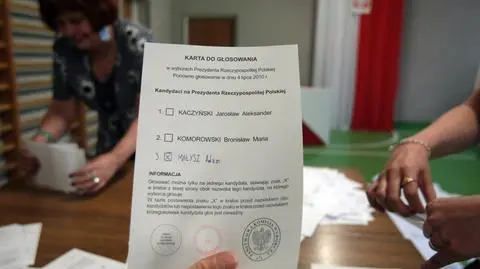 Jeden z głosów nieważnych oddanych w wyborach prezydenckich w 2010 roku