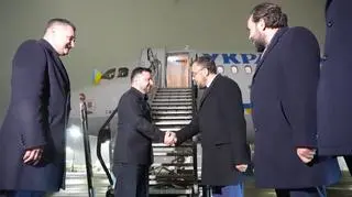 Wołodymyr Zełenski wylądował w Polsce