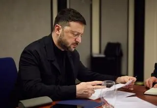 Zełenski przyleciał do Berlina. Mówi o konieczności kompromisów