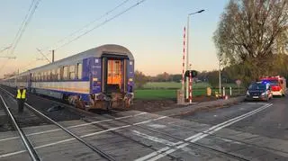 Potrącenie na torach