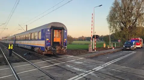 Potrącenie na torach