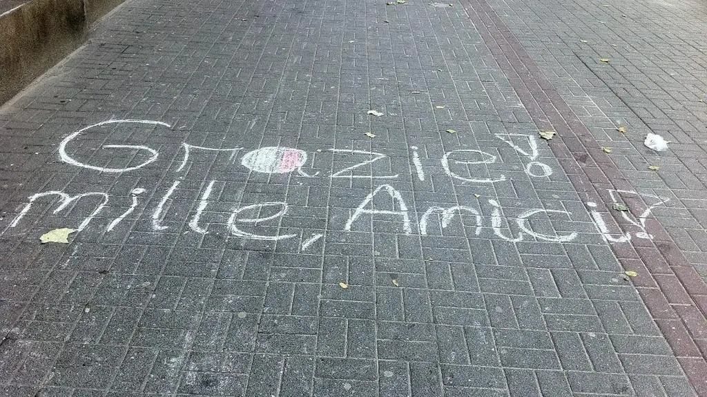 Napis dla kibiców z Włoch
