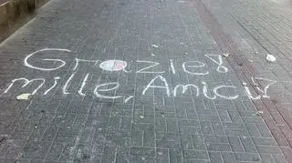 Napis dla kibiców z Włoch