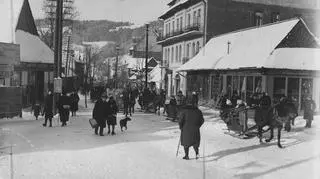 Krupówki w 1926 roku