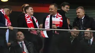 Karol Nawrocki na PGE Narodowym