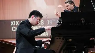 William Yang podczas XIX Konkursu Chopinowskiego