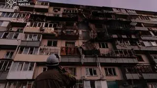 Kijów po kolejnym ataku sił rosyjskich. Zdjęcia z 14 listopada 