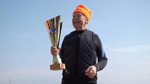 World's oldest windsurfer is Polish and they call him "Junior"