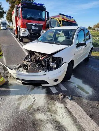 Według policji, sprawczynią wypadku była kierująca citroenem