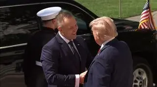 Nawrocki już u Trumpa. Oglądaj w TVN24 i TVN24+