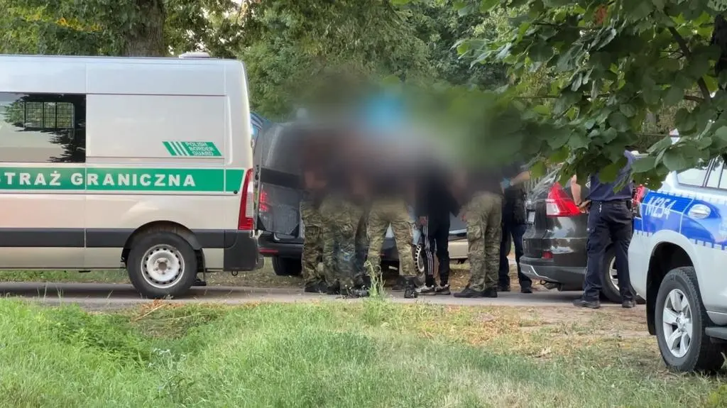 Policyjny pościg pod Łomżą