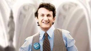 Sean Penn in the movie "Milk citizen"
