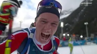 Wzruszające słowa tuż po złocie. Wykrzyczał to prosto do kamery