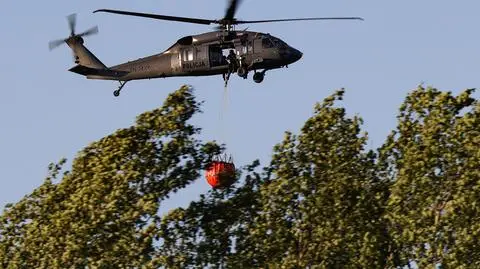 Policyjny helikopter Blackhawk