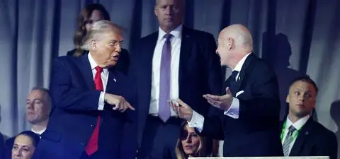 Trump potwierdza: rozmawiałem z Infantino o czerwonej kartce