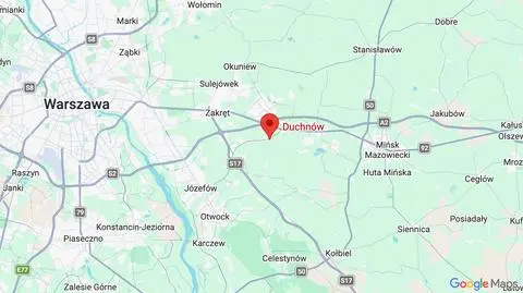 Balon spadł w ty rejonie