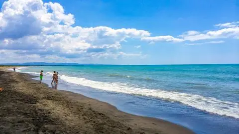 Plaża w Montalto di Castro