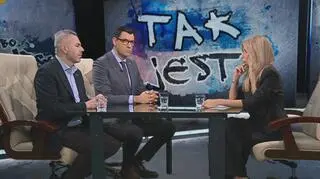 Konrad Frysztak i Maciej Konieczny w programie "Tak jest"