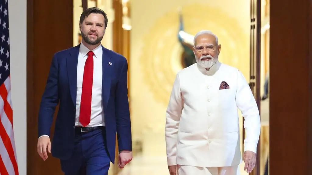 J.D. Vance i Narendra Modi