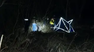 Policjanci zabezpieczyli ślady