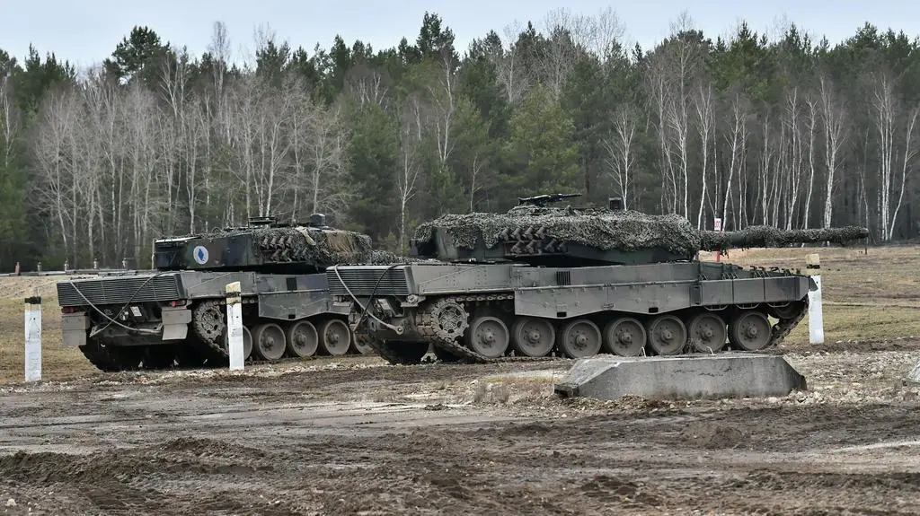 Czołgi Leopard, które Polska przekazała Ukrainie