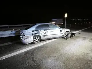 Wypadek na autostradzie