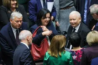 Marek Suski, Anita Czerwińska, Jarosław Kaczyński