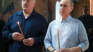 Władimir Putin i Alaksander Łukaszenka spotkali się na wyspie Wałaam
