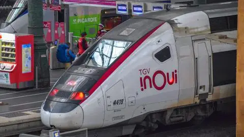 TGV, francuski pociąg dużych prędkości (zdjęcie poglądowe) 