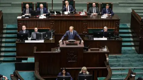 Donald Tusk w Sejmie