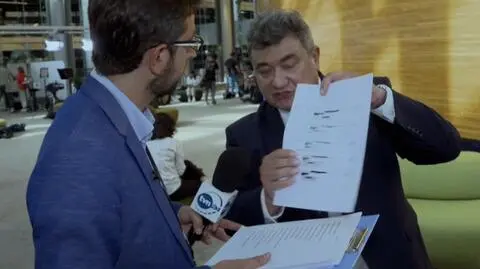 Grzegorz Tobiszowski w rozmowie z reporterem tvn24.pl