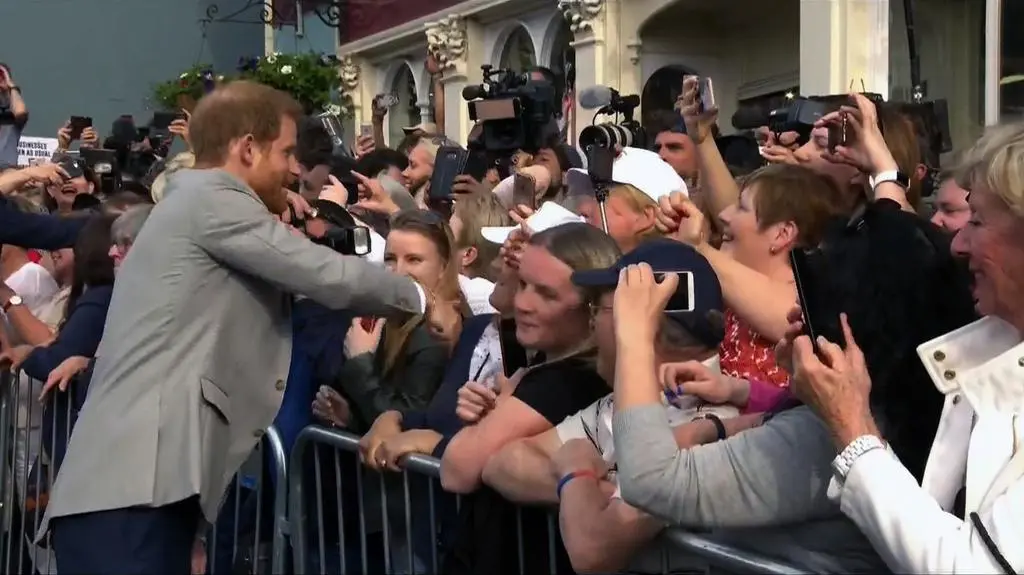 Książę Harry spotkał się z fanami