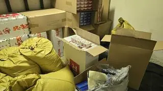 Zabezpieczono ponad 2,3 mln sztuk papierosów i 170 kg krajanki