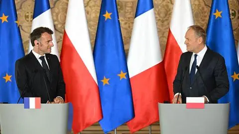 Emmanuel Macron i Donald Tusk