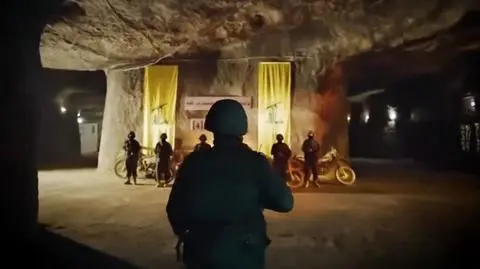 Hezbollah pokazał podziemny obiekt "Imad 4" 
