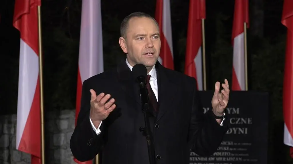 Prezydent Karol Nawrocki wziął udział w obchodach 55. rocznicy Grudnia '70 w Gdyni. 