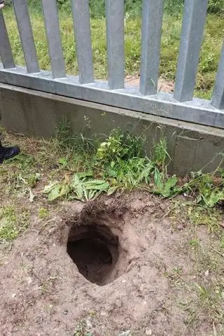 Podkop na granicy