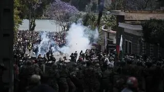 Antyrządowe protesty na Madagaskarze