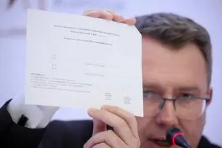 Tak będzie wyglądać karta wyborcza w drugiej turze wyborów prezydenckich 